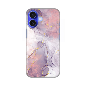 Torbica Silikonska Print za iPhone 16 6.1 Pink Marble 19