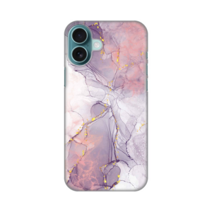 Torbica Silikonska Print za iPhone 16 Plus 6.7 Pink Marble