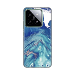 Torbica Silikonska Print za Xiaomi 14 Blue Marble