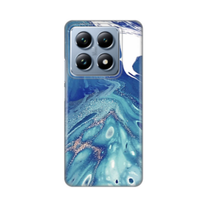 Torbica Silikonska Print za Xiaomi 14T Pro Blue Marble