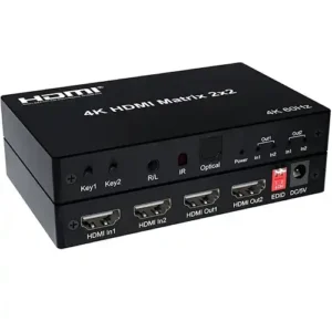 HDMI swich 4K Matrix 2×2 Kettz HM-K252 60Hz