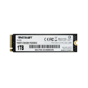 SSD M.2 NVMe 1TB Patriot P400 7000MBs/4800MBs P400P1TBM28H