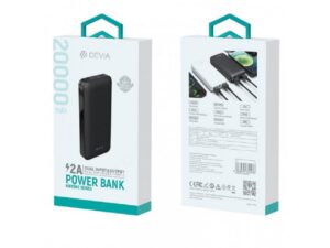 DEVIA Powerbank smart 20000MAH crna