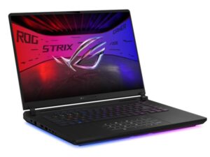 ASUS ROG Strix SCAR 16 G635LX-RW103X (16 inca 2.5K, Ultra 9 275HX, 64GB, SSD 2TB, RTX 5090, Win11 Pro) laptop + ROG ranac