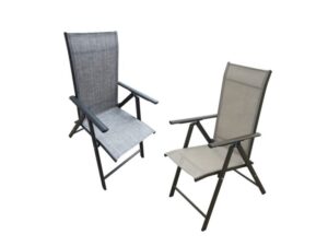 ED Vrtne stolice na sklapanje, 77x55x102 cm, 32-775000 19