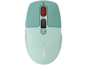CANYON Miš MW-26 LCD Silent Dual Mode Wireless Green