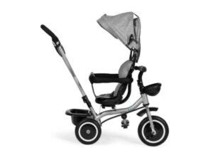 ECO TOYS 2u1 tricikl sa rotirajuim sediçtem i sklopivom tendom Gray, ECOTOYS 19