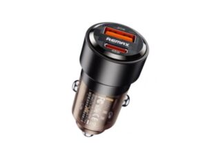 REMAX Auto Punjac Walking 1xUSB+1xTIP C 75W RCC360, crni