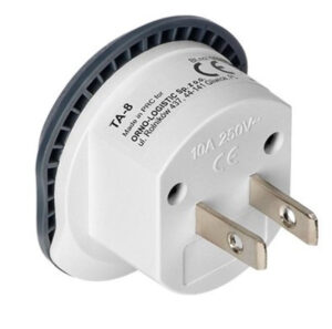 Travel adapter TA-8 USA 110-20V/10A Travel adapter (type A,B)