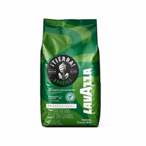 Kafa u zrnu Lavazza Tierra Brazil 70%Arabica 30%Robusta 1kg zelena