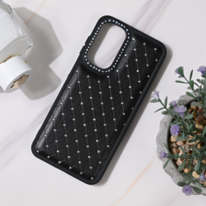 Torbica Bling za Samsung A266B Galaxy A26 5G crna