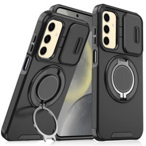 Torbica CamShield Ring stand za Samsung A266B Galaxy A26 5G crna