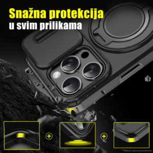 Torbica CamShield Ring stand za Samsung A366B/A566B Galaxy A36/A56 5G plava