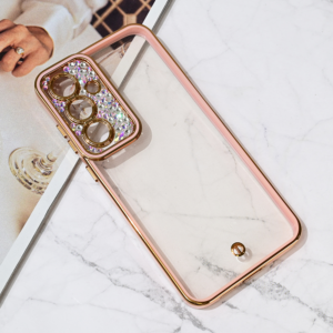 Torbica Cirkon Camera za Samsung S721B Galaxy S24 Fe roze