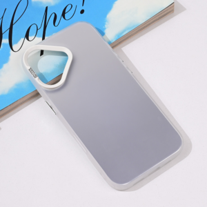 Torbica Clear za iPhone 16 6.1 srebrna