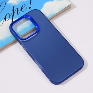 Torbica Clear za iPhone 16 Pro 6.3 plava