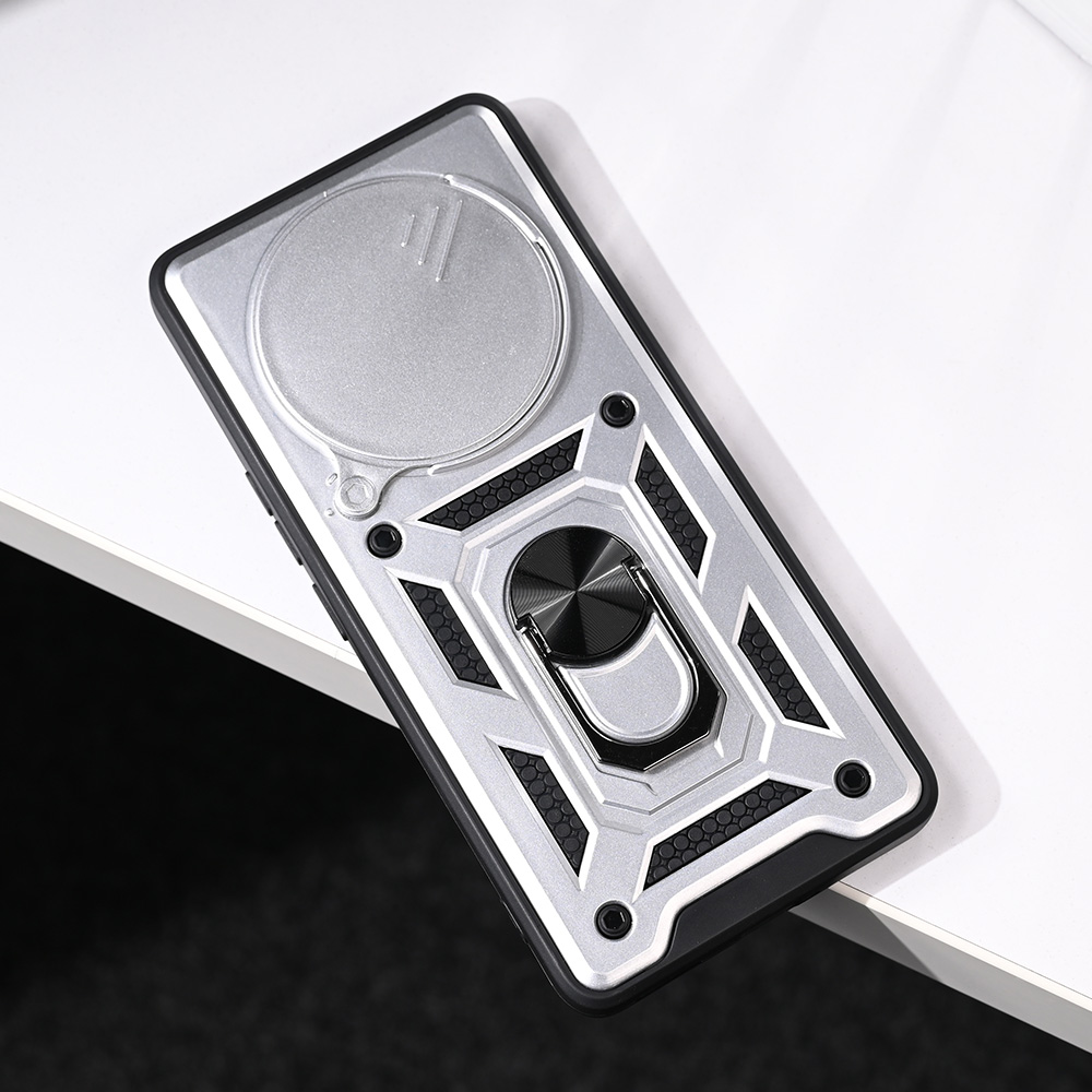 Torbica Hard Shield za Honor Magic 7 Lite srebrna