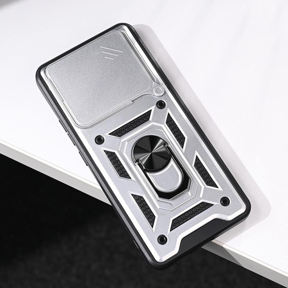 Torbica Hard Shield za Xiaomi Redmi Note 14 4G (SRB) srebrna