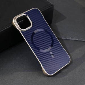 Torbica Magsafe Carbon za iPhone 15 6.1 plava 19