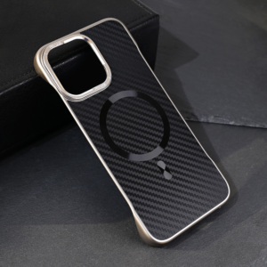 Torbica Magsafe Carbon za iPhone 15 Pro Max 6.7 crna 19