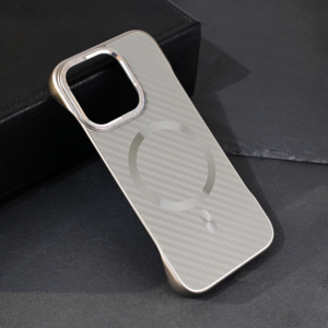 Torbica Magsafe Carbon za iPhone 16 Pro 6.3 siva