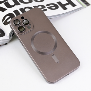 Torbica Magsafe Chrome za iPhone 13 Pro Max 6.7 siva