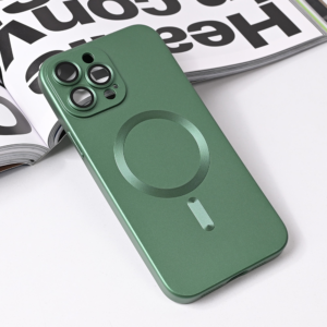 Torbica Magsafe Chrome za iPhone 13 Pro Max 6.7 zelena