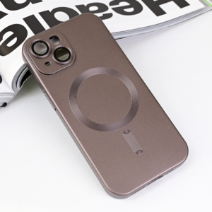 Torbica Magsafe Chrome za iPhone 15 6.1 siva