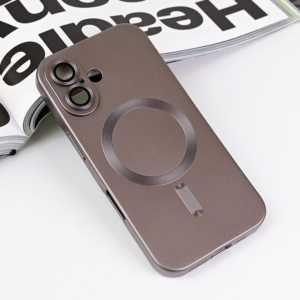 Torbica Magsafe Chrome za iPhone 16 6.1 siva 19