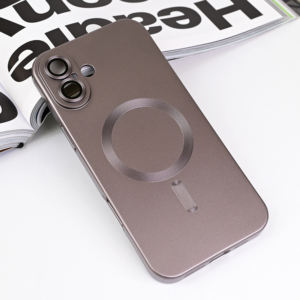Torbica Magsafe Chrome za iPhone 16 Plus 6.7 siva