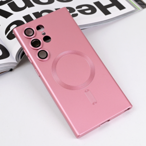 Torbica Magsafe Chrome za Samsung S928B Galaxy S24 Ultra roze