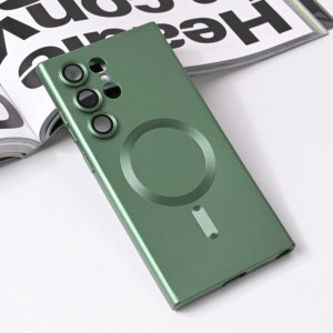 Torbica Magsafe Chrome za Samsung S928B Galaxy S24 Ultra zelena