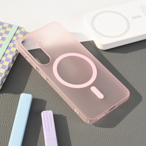Torbica Magsafe Matte PC za Samsung S931B Galaxy S25 roze