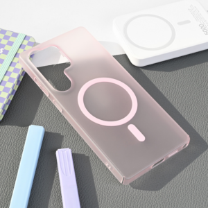 Torbica Magsafe Matte PC za Samsung S938B Galaxy S25 Ultra roze
