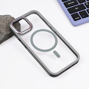 Torbica Magsafe Trendy za iPhone 15 6.1 siva