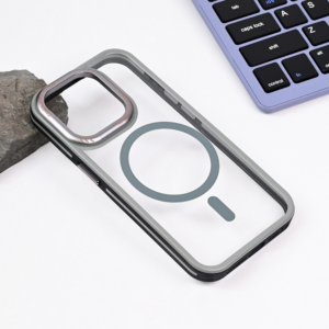 Torbica Magsafe Trendy za iPhone 15 Pro 6.1 siva