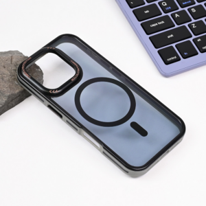 Torbica Magsafe Trendy za iPhone 16 Pro 6.3 crna