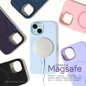 Torbica Magsafe Pure Plus za iPhone 11 6.1 tamno ljubicasta