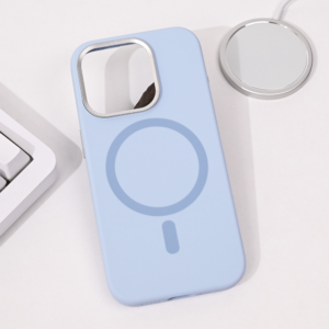 Torbica Magsafe Pure Plus za iPhone 14 Pro 6.1 svetlo plava