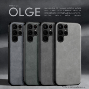 Torbica OLGE za Xiaomi Redmi Note 13 Pro Plus 5G (EU) crna
