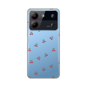 Torbica Silikonska Print Skin za ZTE Blade A54 Little Cherry