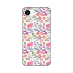 Torbica Silikonska Print za iPhone 16e 6.1 Watercolor Flowers