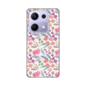 Torbica Silikonska Print za Xiaomi Redmi 14s Watercolor Flowers