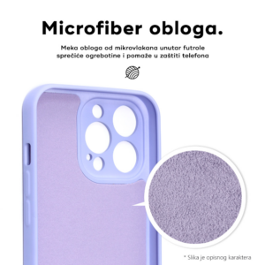 Torbica Teracell Soft Velvet za Samsung A256B Galaxy A25 5G plava