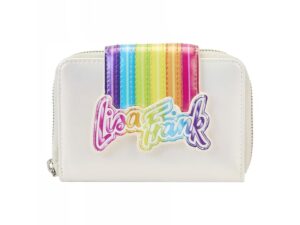 Loungefly Lisa Frank Rainbow Logo Zip Around, novčanik