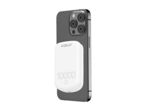 CELLY MagSafe power bank od 10000mAh eksterna baterija u beloj boji