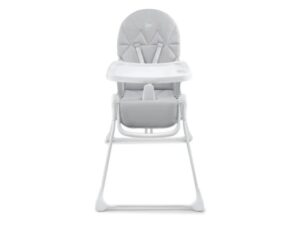 KINDERKRAFT STOLICA ZA HRANJENJE BINCI LIGHT GREY