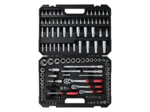WURTH Red Stripe Set nasadnih ključeva 1/4”, 1/2” i 3/8”, 154 komada (5763100154)