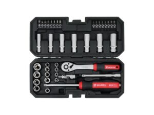 WURTH Red Stripe Set nasadnih ključeva 1/4”, 40 komada (5763114040)