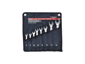 WURTH Red Stripe Set okasto-viljuškastih ključeva OK 8-19, 8 komada (5754101908)